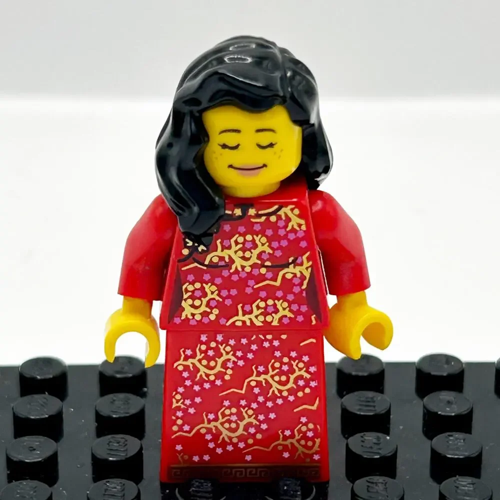Lego Year Of The Rabbit Woman Chinese New Year Candle Minifigure BAM